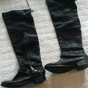 Miss Sixty quality over the knee leather boots